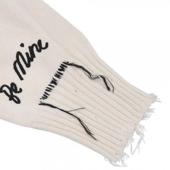 R13 Distressed Graffiti Cardigan Sweater - Picture 13 of 16